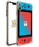 Coralogo for iPhone Xs/X TPU Case, Cute Cartoon Funny Stylish Designer Slim Ultra Clear Protective...