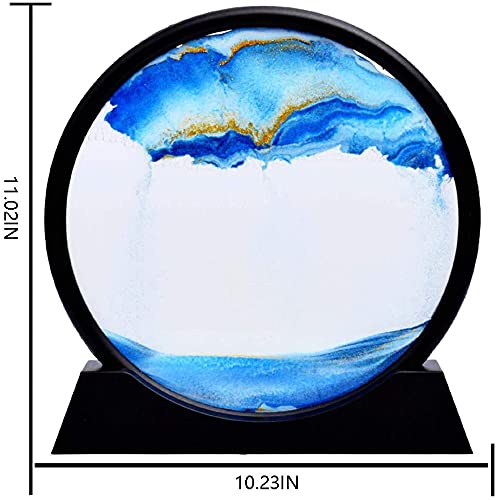 3D Dynamic Sand Art - Quadro in vetro 3D con