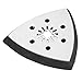Chazcool 61Pcs 90mm Oscillating Tool Sanding Pad, Triangle Sanding Pads Triangular Sandpaper, Multi-Function Quick Release Blade Replacement, Case, Scraper, Blade