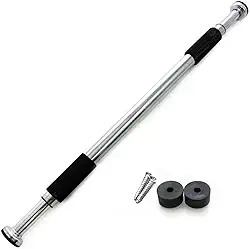 Barra P/ Flexão Exercícios Treino Regulável 62 A 100 Cm Fixa