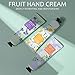 Ownest 10 Pack Hand Cream Kit, Fruits Extract Fragrance Moisturizing Hand Care Cream, Hydrating Formula with Vitamin E Hand Lotion for Dry Crack Skin, Protable Travel Size, Best Gift Kit