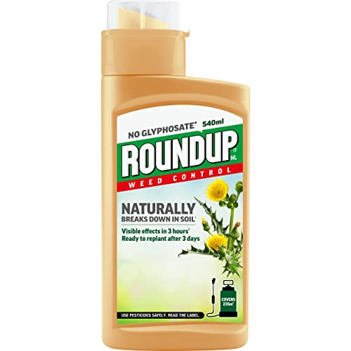 RoundupNaturals Weed Killer, (Glyphosate-Free), Concentrate, 540 ml