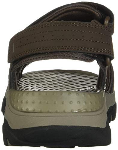 Skechers Men's Tresmen-Garo Open Toe Water Sandal, Chocolate, 10 Medium Us #TOP2