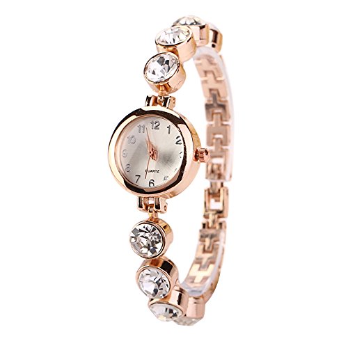 Jewelry Women's Alloy Rhinestones Bracelet Wrist Watch