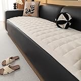 YHXAIQ Sofabezug aus Polyester, Rutschfester Sofaschoner für Couch Überwurf, Sofa Auflage aus Polyester, Waschbar für Haustiere und für modulare Sofas(C2,90 x 210 cm)
