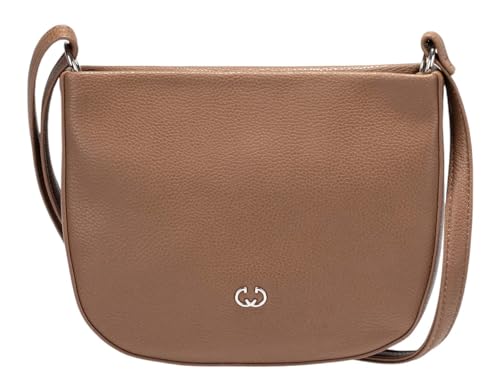 Sac à épaule GERRY WEBER Talk Different 1.0 coloris portabella en simili cuir souple brun