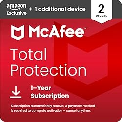 McAfee 2026- Total Protection (2 Plus 1 Devices)