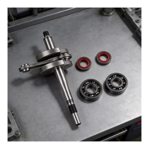 Cigüeñal FS KM55 con acabado de precisión para cortacésped 3
