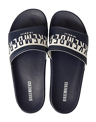 Pantoufle Bikkembergs homme marine 45 | Toboggan de mer BKK2MSR03