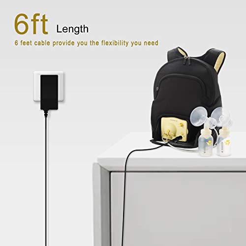 Adaptador 9V AC a DC para Medela 9207010 miniatura 2