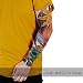 Falsas Mangas de Tatuaje,6 Pack Hombres Nylon Mangas del Brazo Temporal Brazo...