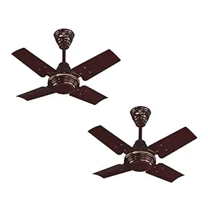 Bajaj Maxima 600 mm Ceiling Fan Brown (Pack of 2)
