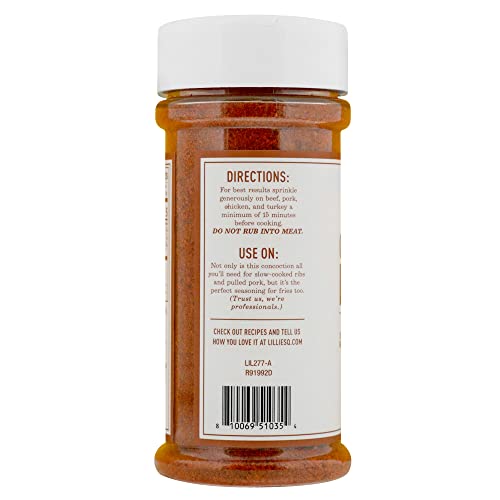 Lillie’s Q - Carolina Dirt Bbq Rub, Sugar-Based Bbq Rub, Traditional Carolina Barbeque Rub, Sweetened Blend Of Southern Spices, Perfect Barbeque Seasoning For Ribs, Pork, & Fries (6 Oz, 2-Pack) #TOP2