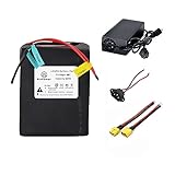 -🔋 -【48v 20AH LiFePO4 Battery Parameters】Ebike Battery 48V 20AH LiFePO4 Battery Pack with 3A Fast Charger, 50A BMS Pack for electric bike scooter 0-1200w motor,58.8V 3A fast charger,save more time for your riding.Charge Time:6.5H.Connection Type:16S1...