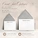 Personalized Note Cards with Name in Script Font, Personalized Flat Note Cards with Envelopes, Personalized Stationery for Women, Engagement Custom Note Cards, Thank You Cards and More - Graceful Flat