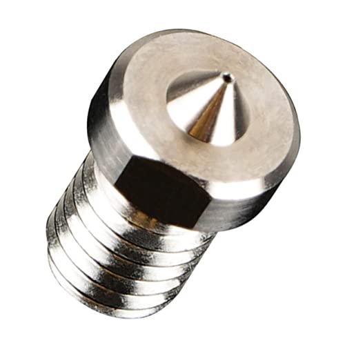 SOLUSTRE 3d Printer Nozzle Metal Part Titanium Alloy Silver with Excellent Durability and Flexibility Compatible for 3d 
