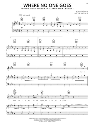 How to Train Your Dragon - Motion Picture Soundtrack Music | Piano Solo Songbook for Keyboard | 14 Oscar-Nominated John Powell Piano Arrangements from Dreamworks Movies | Celtic-Inspired - Image 4