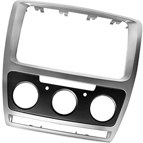 fhjwqronte Panel radia stereo 2 Din dla samochodu dla montażu DVD rama
