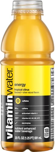 Image of vitaminwater Energy Water, 20 Ounce (COKESC093241620) (Pack of 3)