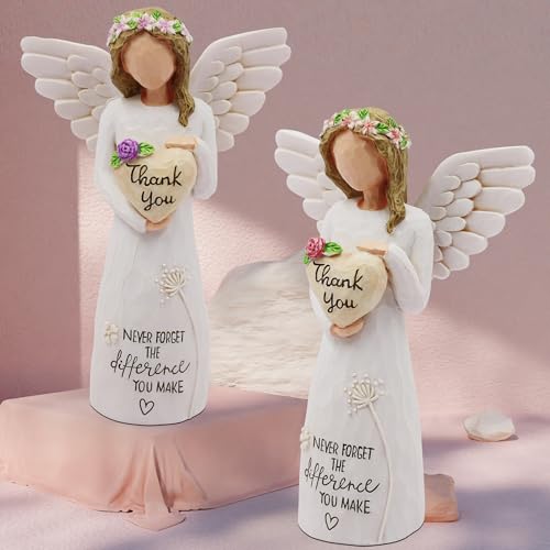 Thank You Gifts for Women, Coworkers - Employee, Teacher Appreciation Gifts, Inspirational Gift for Women, Gratitude Gift for Teachers, Appreciation Gifts for Woman, Thank You Gift Angle (Purple)