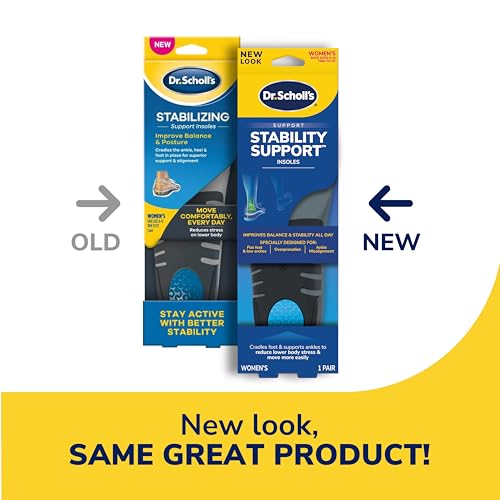 Dr. Scholl'S Dr. Scholl'S® Stability Support Insoles, Flat Feet & Overpronation Low Arch Support, Improves Balance & Stability, Motion Control, Trim Inserts To Fit Shoes, Womens 6-10 1 Pair thumb #1