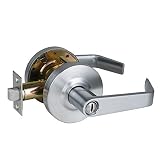 HISAFE Privacy Commercial Door Locks Heavy Duty Grade 2 Lever for Bedroom/Bathroom, Non-Handed, UL 3