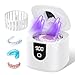 Nettoyeur à ultrasons pour appareils dentaires, nettoyeur à ultrasons amélioré à 45 kHz, nettoyeur de prothèses dentaires pour protège-dents, gouttières nocturnes, têtes de brosse à dents et bijoux