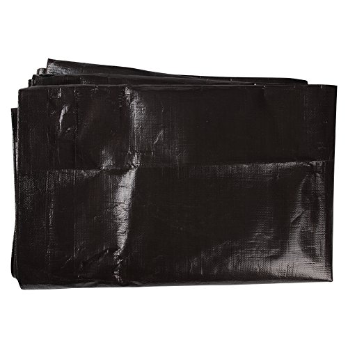 Chaojin Basic Tarps Heavy Duty Waterproof 9-Mil Thick Multi-Purpose Boat Camping Tent Cover Tarp Poly Tarpaulin 10'X12' Brown/Silver #TOP5