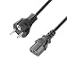 Produktbild Adam Hall Cables 8101 KA 0050 Kaltgerätekabel 3 x 0.75mm², 0,5 m