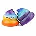 Produktbild Tonsee Squishy Galaxy Poo SpielzeugSqueeze Slowly Rising Toy für Stress Relief Niedlich Spielzeug für Kinder Erwachsene Handy Weihnachten Geschenk,Zufällig 1 PCS