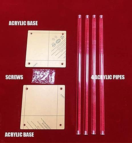 Miniatura 6 de MEISHAONV 10 piezas de 15.75 pulgadas de acrílico florero soporte de columna soporte de flores de boda centros de mesa para mesas