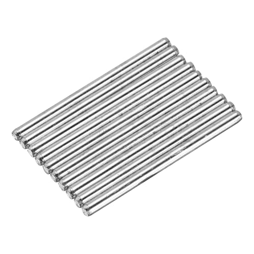 Dimensioni (diametro x lunghezza): 2 x 30 mm; materiale: ferro; colore: argento; nella confezione di: 10 aste per aste;