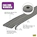 M-D Building Products Replaceable Caulk Cord Weatherseal: Quick and Effective Solution for Sealing Small Gaps, Cracks, and Protecting Against Drafts and Moisture (71522) (Gray) (30 ft)