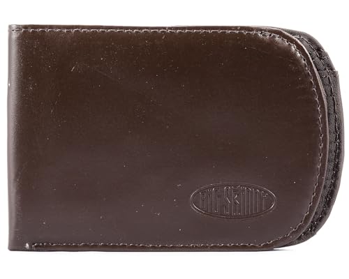 Image of Big Skinny Men's Curve Leather Bi-Fold Slim Wallet, Holds Up to 20 Cards