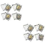 HOMSFOU Caja De 8 Piezas Caja De Rosario Caja De Anillo Vintage Caja Vintage Anillos De Mujer Dijes Católicos Colgantes Antiguos Organizador De Pendientes Para Mujer Caja De
