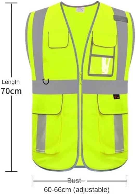 Safety Vest, Reflective Safety Vest Sanitation Traffic Luminous Cycling Reflective Safety Vest