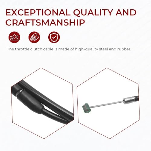 Cable de embrague de acero para moto VN900 LT de 2006 a 2018 4