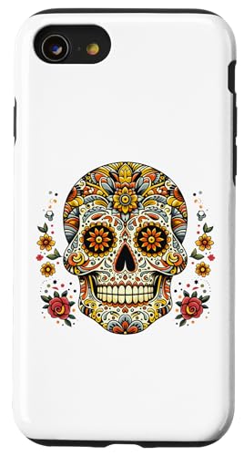 VK[XJ Day of the dead de Los Muertos MEXICO DAY X}zP[X iPhone SE (2020) / 7 / 8 p