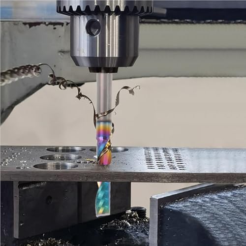 Image of NZ 1 /8 inch 1-Flute End Mill DLC-Coated Carbide - for Aluminum, Copper, Titanium (HRC45), 10pcs