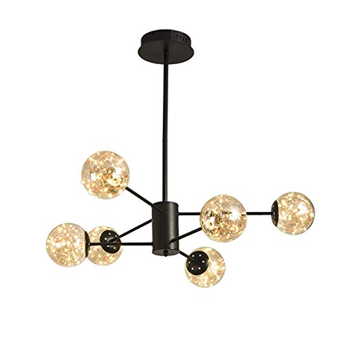 Lustre gypsophile magique 12 têtes pour remplacer un éclairage agressif et sombre
