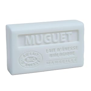 Label Provence Savon de Marseille - French Soap Made With Fresh Organic Donkey Milk - Lily of the