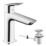 hansgrohe – hansgrohe Waschtischarmatur Logis, Wasserhahn Bad mit Auslau