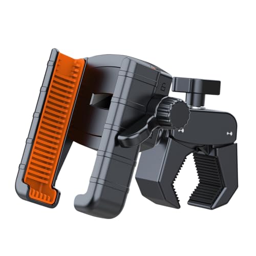 BOSSETY El último Soporte Universal para automóvil, Adecuado para Todos los teléfonos Inteligentes, Disponible en una Variedad de Colores, Resistente y confiable. (Orange)