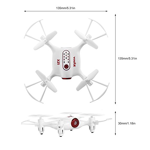FPVRC SYMA X21 Mini RC Quadcopter Drone 2.4G 4CH 6...