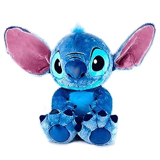 Disney - Pelúcia Stitch Big Feet 45cm, Azul