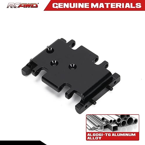 RCAWD Alum Barrage Transmission Mount for 1/24 ECX Barrage RGT FTX 1/24 Series Upgrades Parts Black