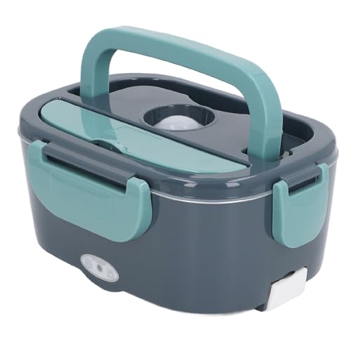 ZJchao Electric Lunch Box Stainless Steel Constant Temperature 1.5L with Spoon Fork Insulation Bag Heated Lunch Box for Office Commuting by ZJchao - Image 2