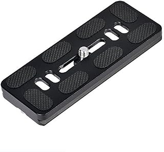 Harwerrel 100mm Quick Release Plate Fits Arca-Swiss Standard for Camera Tripod Ballhead