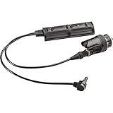 Mil-Spec Rear Dual Switch Assembly for Simultanious use of Scoutlight WeaponLights + ATPIAL laser, Includes DS00 & SR07-D-IT, Black