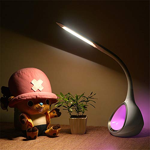Cffdoitdg Touch Lamp, Led Desk Lamp,Touch Dimmer Bedside Table Lamp,Adjustable Color Temperature,Gooseneck,Eye-Caring Table Lamps For Children Kids Reading,Bendable,Low Power Consumption #TOP3